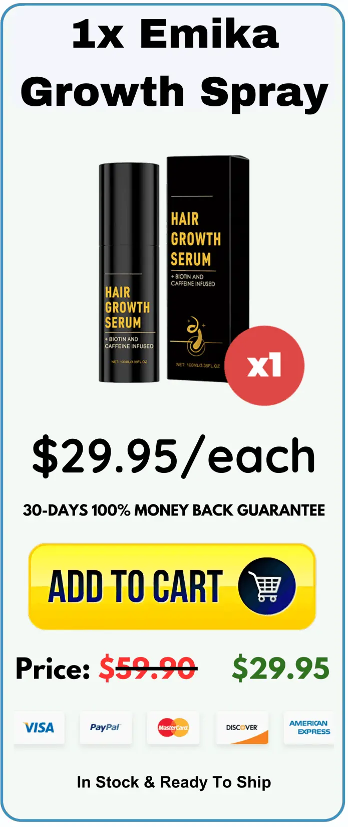 Emika Growth Spray Price
